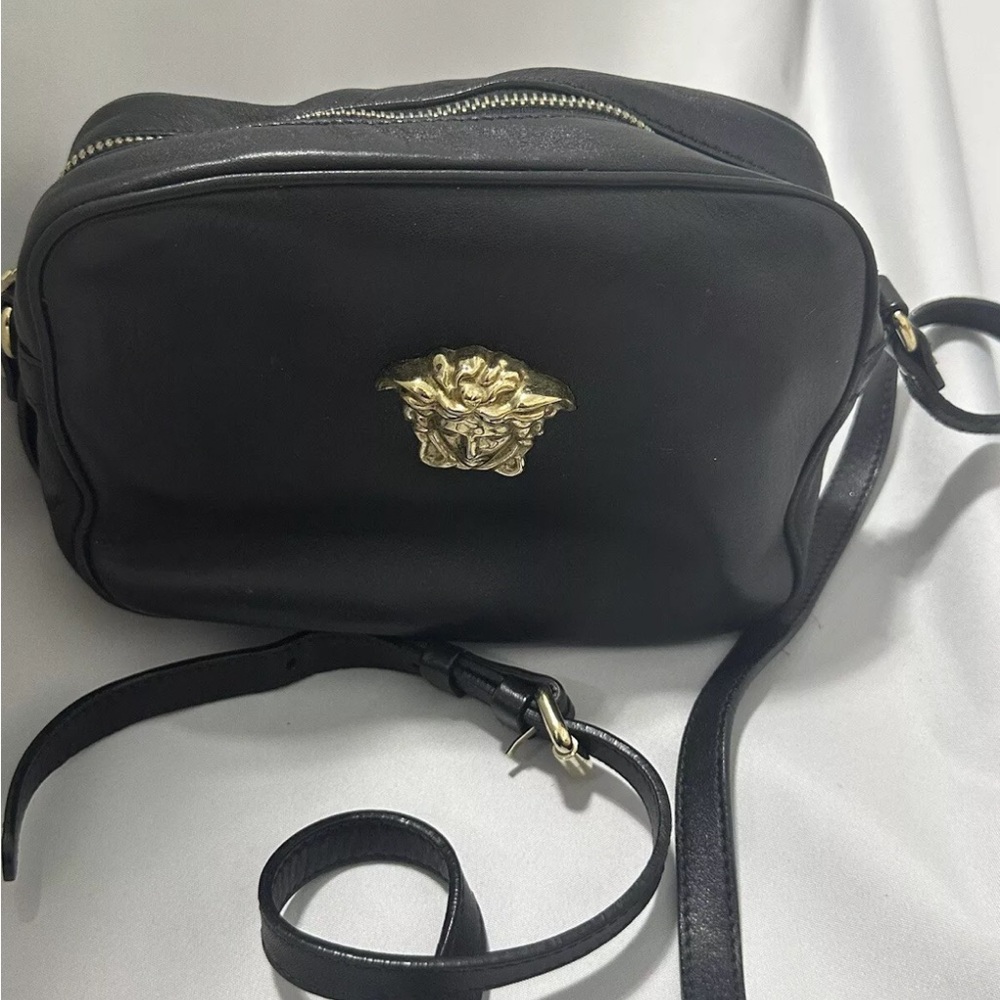 Versace Medusa pre-owned leather medium bag